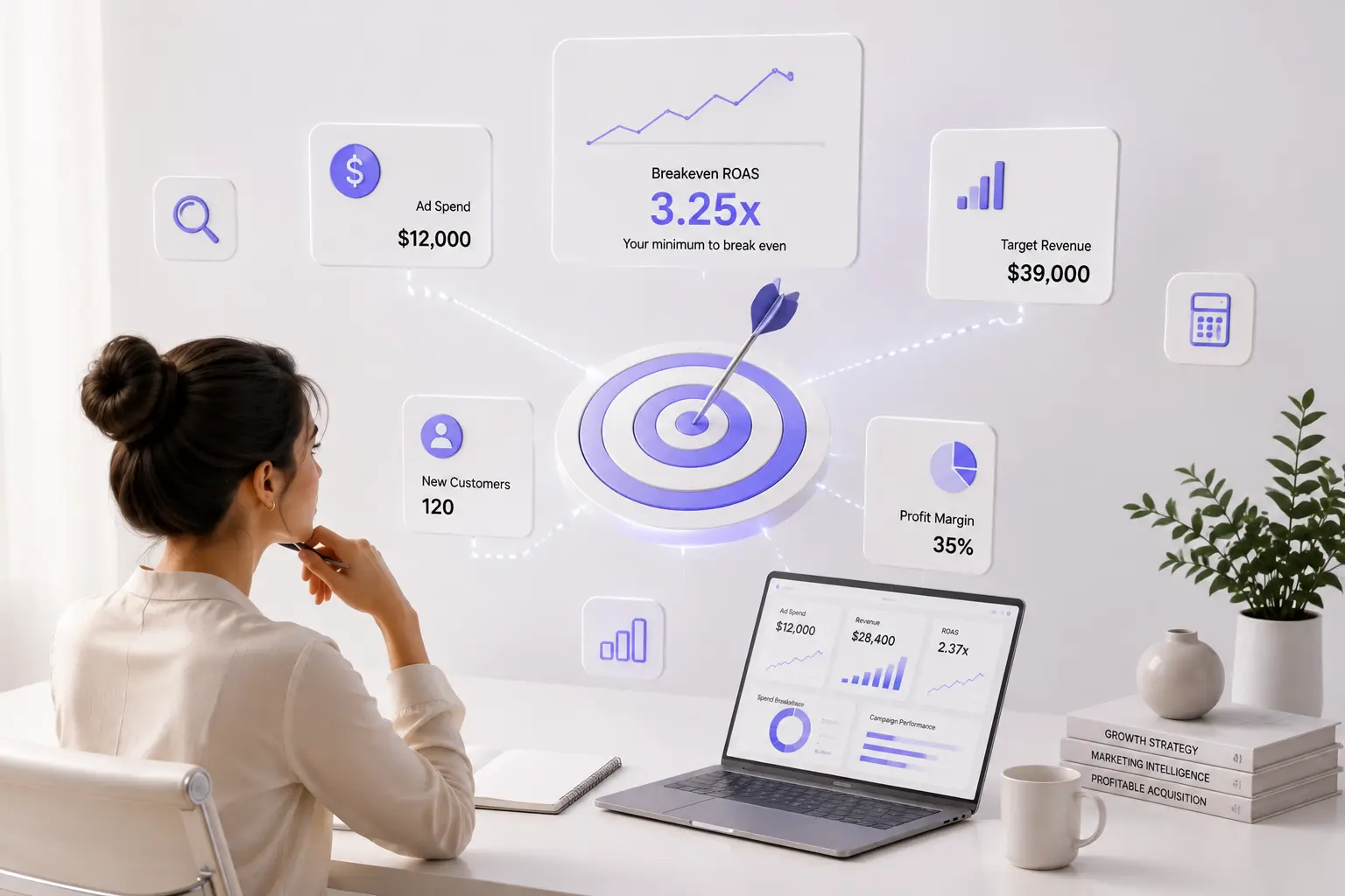 How Much Should You Actually Spend on Ads? Find Your Breakeven ROAS First
